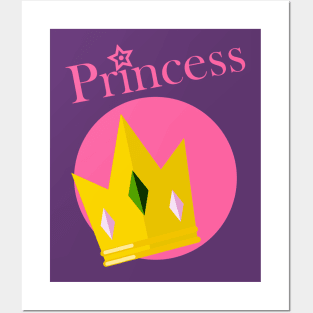 Princess crown Posters and Art